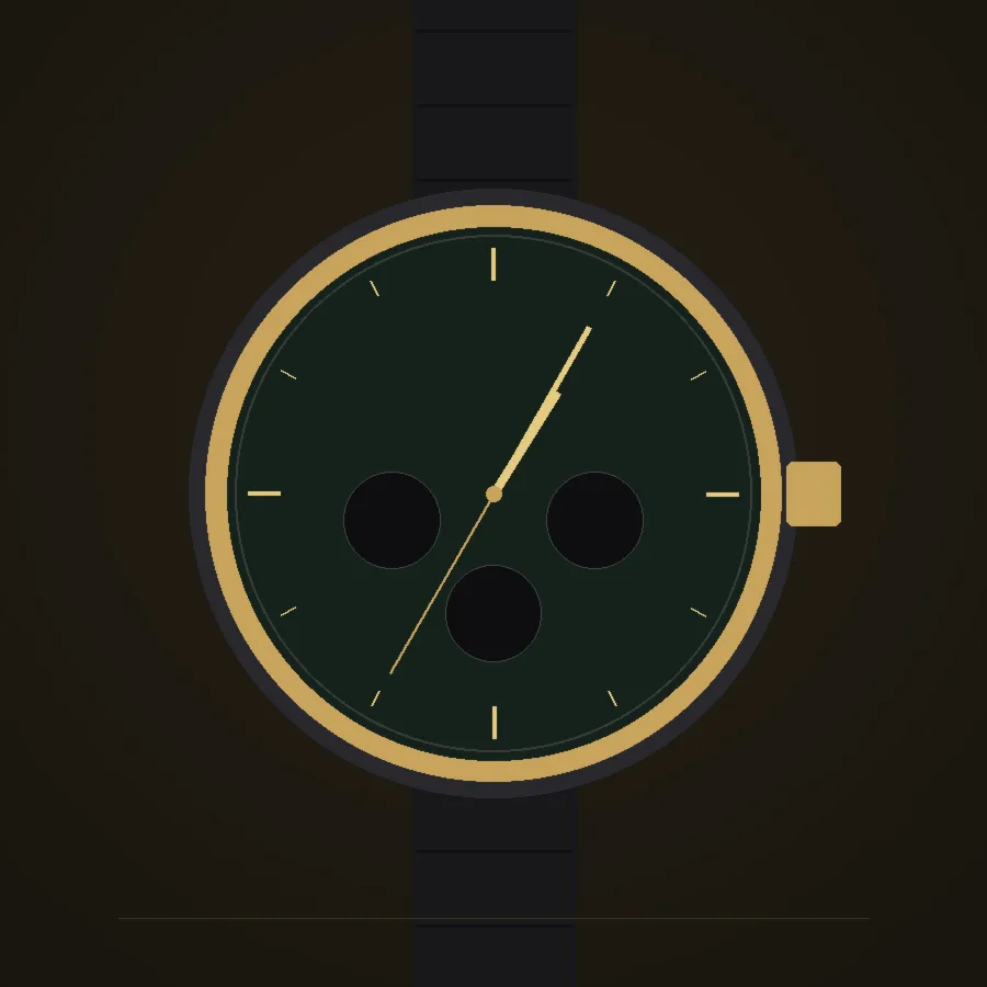 Velora Royal Chronograph rotating showcase